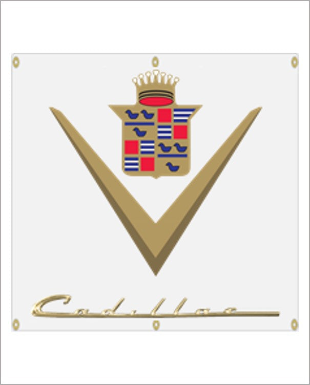 1940s Cadillac Garage Banner