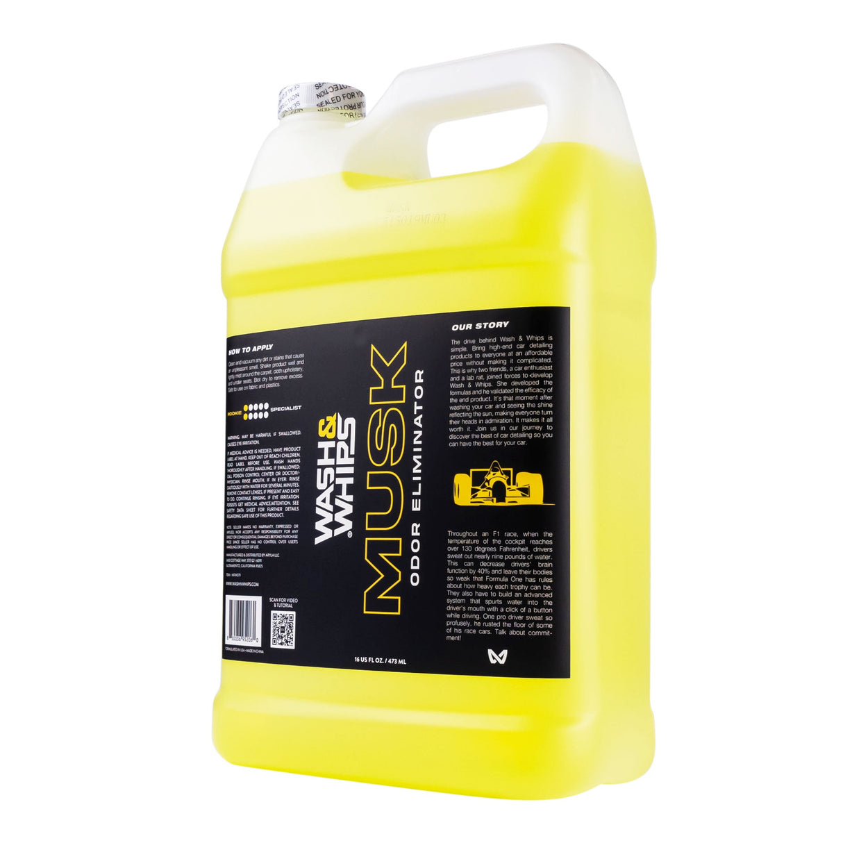 WASH&WHIPS Musk Odor Eliminator
