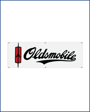 Olds Script 6x2 Banner