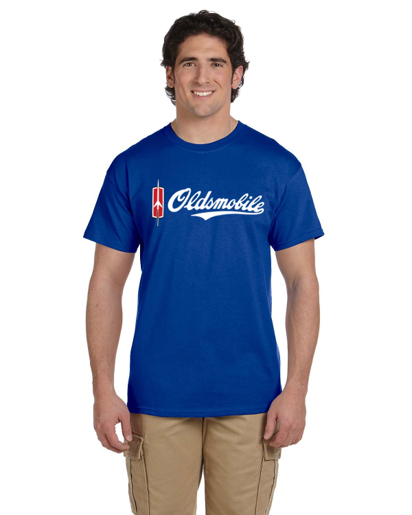 Oldsmobile Script with Rocket T-Shirt