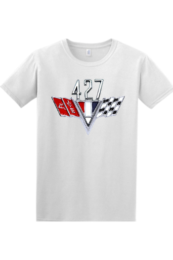 Chevrolet 427 Cross Flags T-shirt