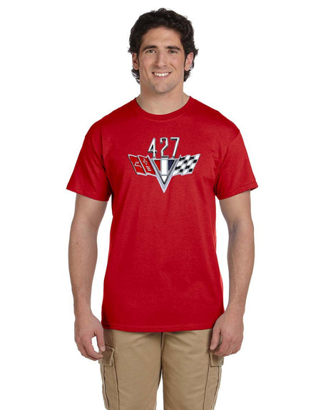 Chevrolet 427 Cross Flags T-shirt