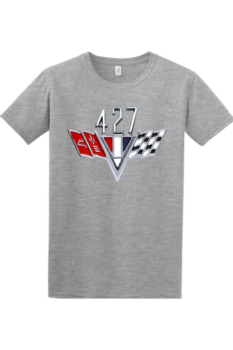 Chevrolet 427 Cross Flags T-shirt