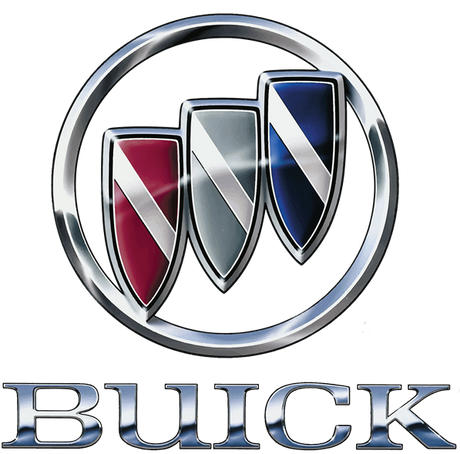 Buick Shield Ladies Short sleeve V-neck Gildan T-shirt