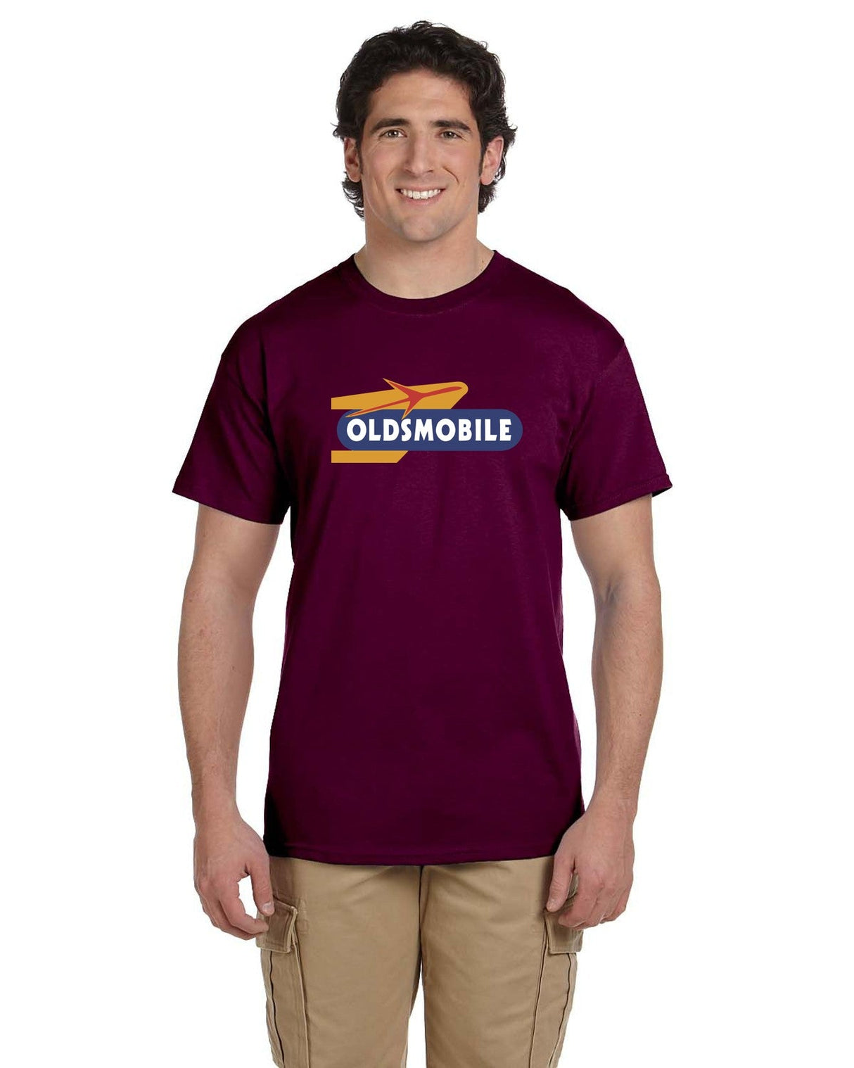 Oldsmobile 1950's Rocket Dealer Sign T-Shirt