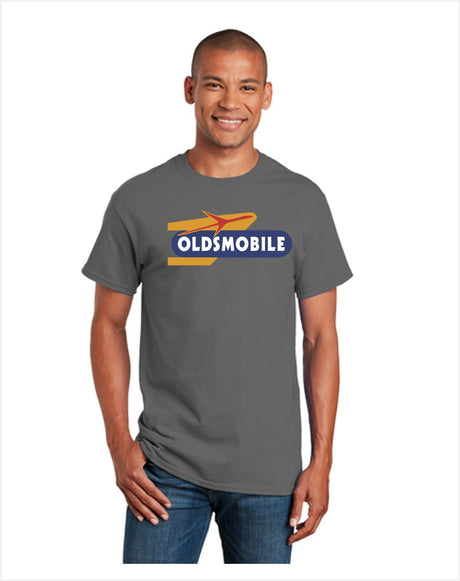 Oldsmobile 1950's Rocket Dealer Sign T-Shirt
