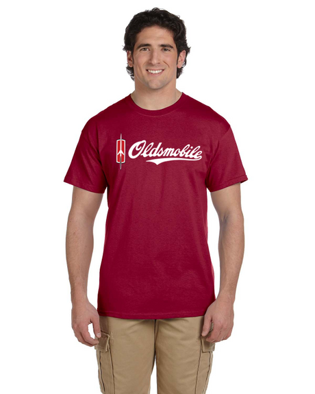 Oldsmobile Script with Rocket T-Shirt