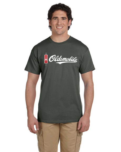 Oldsmobile Script with Rocket T-Shirt