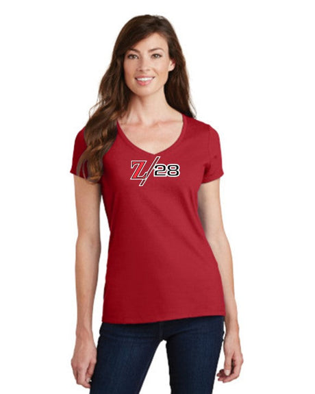 Chevrolet Camaro 1970-72 Z28 LADIES V-NECK T-shirt
