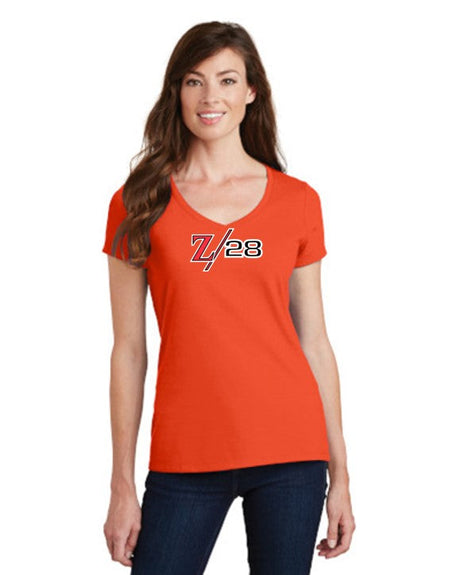 Chevrolet Camaro 1970-72 Z28 LADIES V-NECK T-shirt