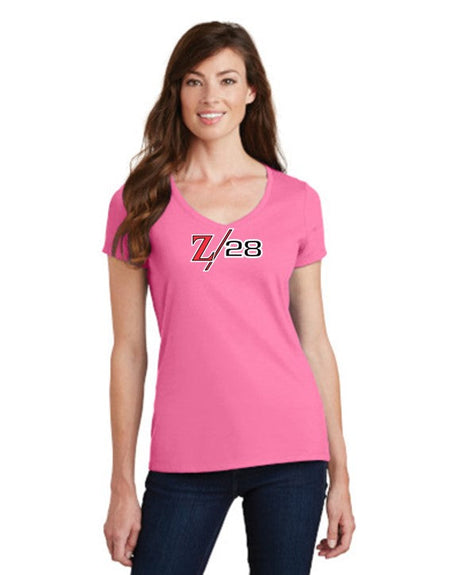 Chevrolet Camaro 1970-72 Z28 LADIES V-NECK T-shirt