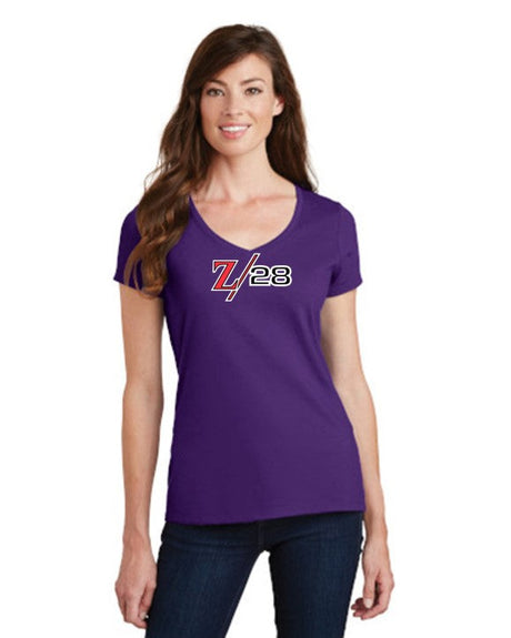 Chevrolet Camaro 1970-72 Z28 LADIES V-NECK T-shirt